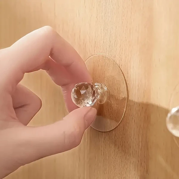 Crystal Door Hook Sticker