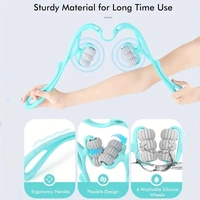 Neck Massager Roller | Portable Neck & Shoulder Pain Relief | Adjustable Pressure for Custom Massage | Stress Relief & Relaxation Tool for Home, Office & Travel|SKVWORLD