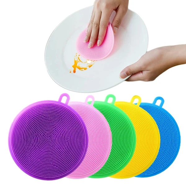 Silicone Scrubber MultiPurpose Pack Of 5