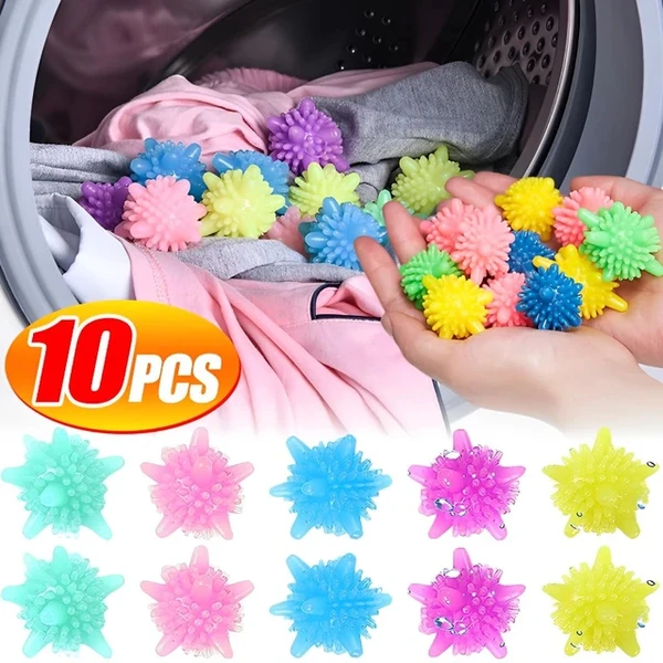 Laundry Ball for Washing Machine Clothes (Pack of 10)