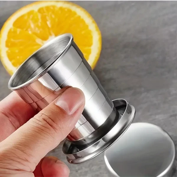 Stainless Steel Portable Folding Cup