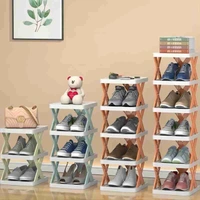 5-Tier Shoe Rack Stand – Space-Saving, Non-Slip & Durable Plastic Shoe Organizer