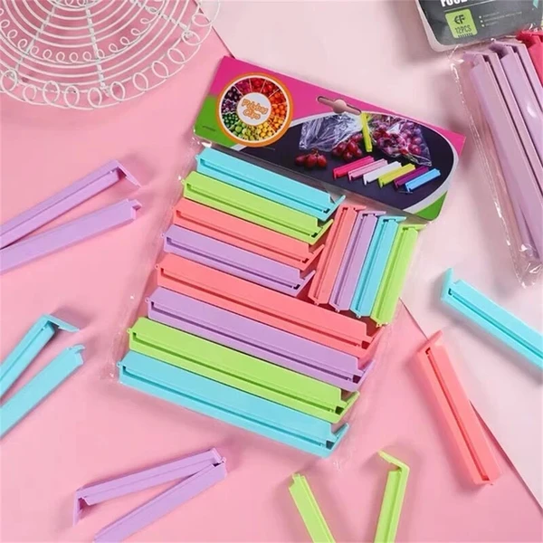 12PCS Food Snack Seal Sealing Bag Clip's