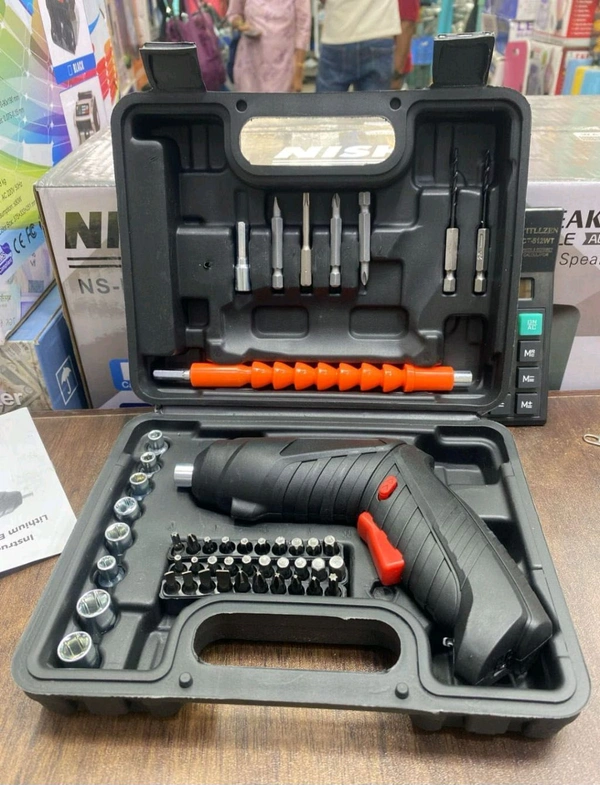 HilDA Cordless Impact Electric Hand Drill Screwdriver Kit