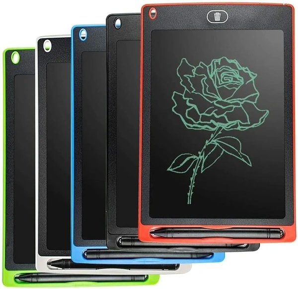 SKVWORLD 8.5" LCD Writing Tablet – Portable, Eco-Friendly & Erasable Digital Notepad for Kids & Adults, Ideal for Drawing, Note-Taking & Office Use! ✍️📖