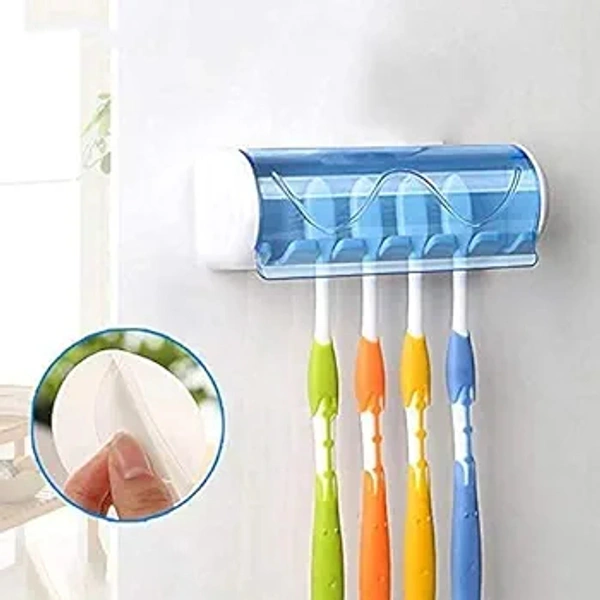 Tooth Brush Holder With Magic Sticker