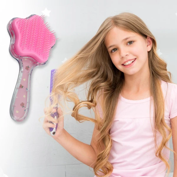 CARTOON HAIR BRUSH MASSAGE SHOWER COMB