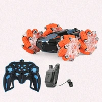 Remote Control Car Stunt Twist Car, Manual Control Off-Road Vehicle, Four-Wheel Drive Climbing Drift Racing Toys for Boy Children Toy