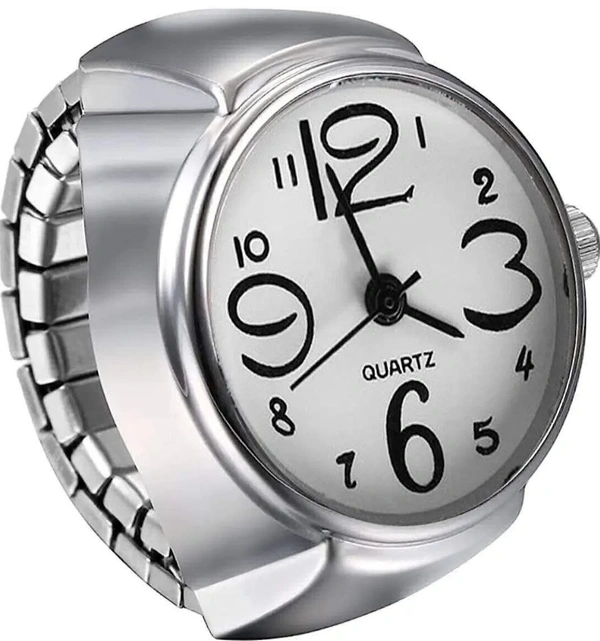 Stylish Unisex Finger Ring Watch for Girls/Women/Men/Boys