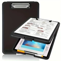 A4 Clip Pad/Clipboard with Storage Case for Paper and Document Storage