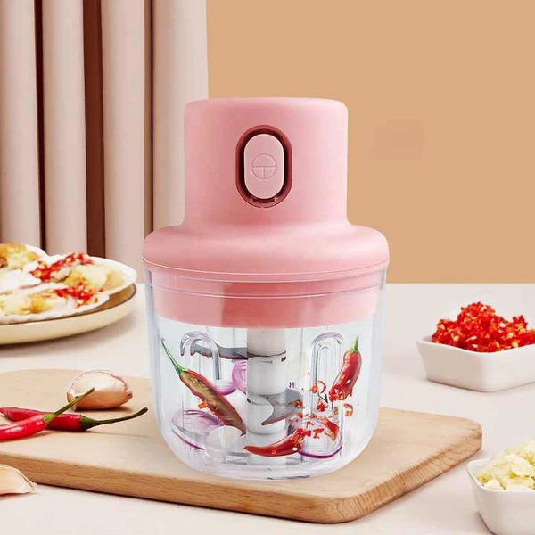 250ml Electric Mini Garlic Chopper (Heavy Duty)