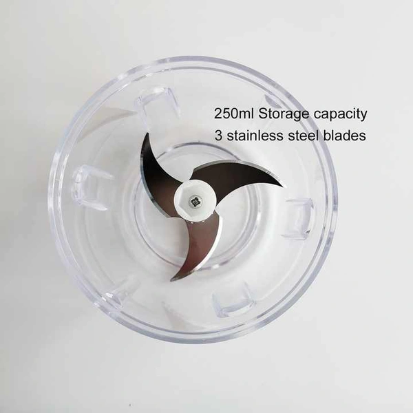  SKVWORLD Electric Mini Garlic Chopper | USB Rechargeable Food Chopper | Fast & Efficient Garlic, Fruit & Vegetable Cutter