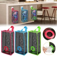 Plastic Bag Dispenser Hanging Storage Mesh Bag (1piece)