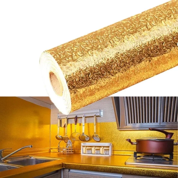 Golden Foil Paper/Kitchen Decorative Item