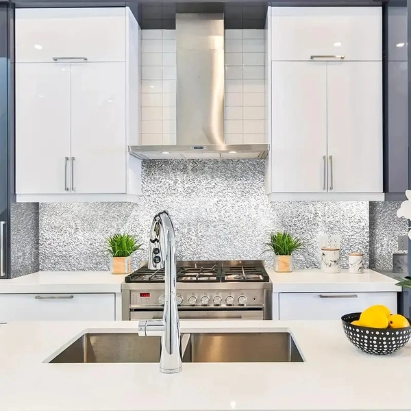 Silver Foil Paper/ Kitchen Decorative Item
