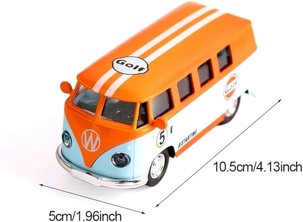 Bus Van Blue Golf Diecast Models