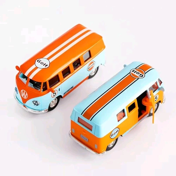 Bus Van Blue Golf Diecast Models