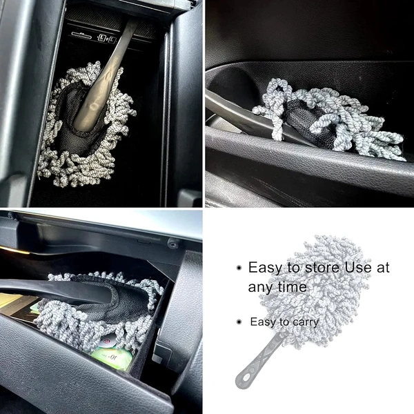 SKVWORLD Microfiber Car Duster – Soft, Lint-Free & Perfect for Quick Cleaning! 