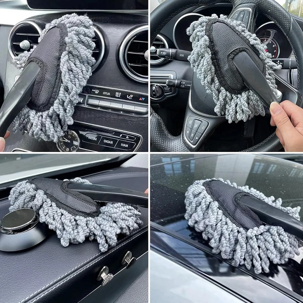 SKVWORLD Microfiber Car Duster – Soft, Lint-Free & Perfect for Quick Cleaning! 