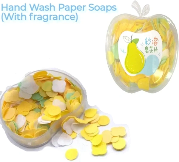 Apple Shape Paper Hand Wash Soap