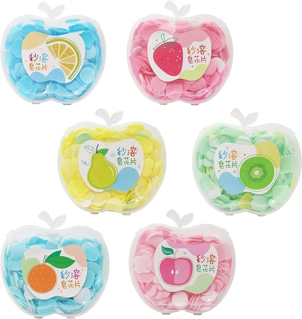 Apple Shape Paper Hand Wash Soap