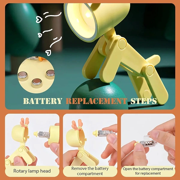 Mini Desk Animal Lamp
