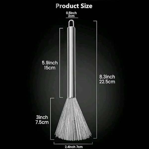 Stainless Steel Spring Wire Pot Brush