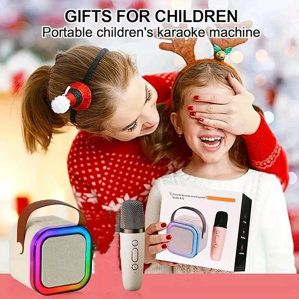 Karaoke Toy Speaker With Wireless Mic