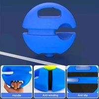 Tennis Training Device Base Set with Rebound Ball & Rope – Solo Practice Trainer for Beginners & Pros | SKVWORLD 