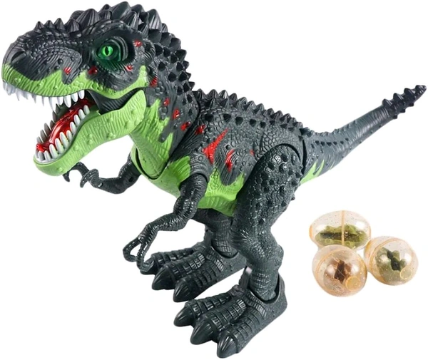 Multi-Function Electronic Walking Dinosaur Toy – Roaring, Mist Spraying & Egg Laying
