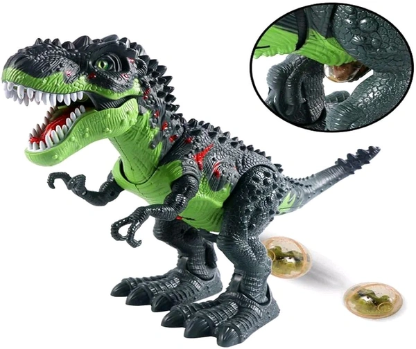Multi-Function Electronic Walking Dinosaur Toy – Roaring, Mist Spraying & Egg Laying