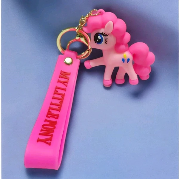 Unicorn Cartoon Keychain