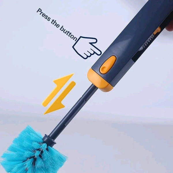 4-in-1 Water Bottle Washer Brush - The Ultimate Tumbler Cleaner with Handle Scrubber for Spotless Hydration, Groove Cleaning, and Reusable Bottle Maintenance Multicolour