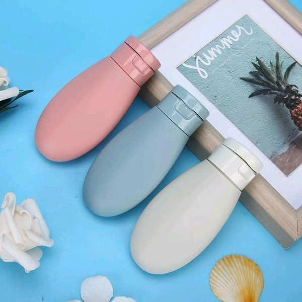 3 Pieces Travel Bottles, Empty Shampoo Shower Gel Tubes Liquid Travel Bottles, Lotion Silicone Sub Bottle Silicone Travel Bottles Set Personal Care Products