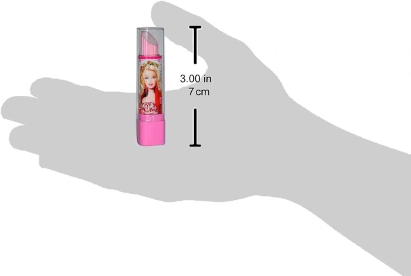 Birthday Return Gift Item for Kids Cartoon Printed Lipistick Shape Non - Toxic Eraser for Kids Girls.