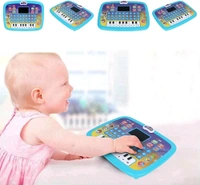 Kids Educational Computer Piano Display Led Screen, with Music and Buttons, Educational Laptop Learner with Screen for Kids Baby's Boys and Girls Players (Education Computer)
