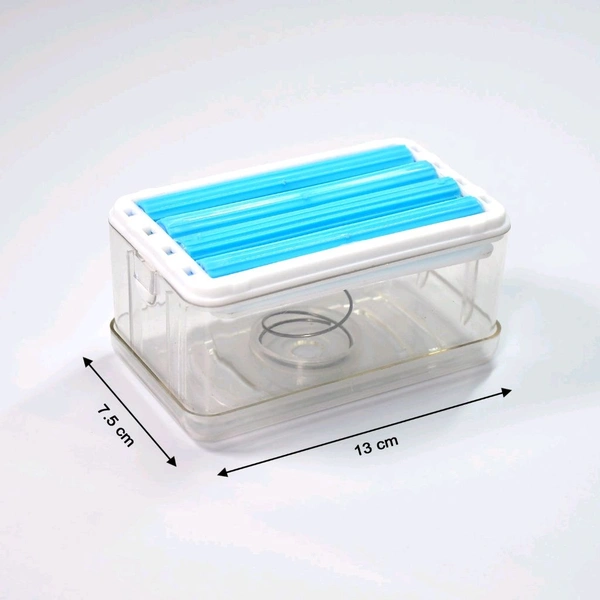 2-IN-1 PORTABLE SOAP DISH & SOAP DISPENSER WITH ROLLER
