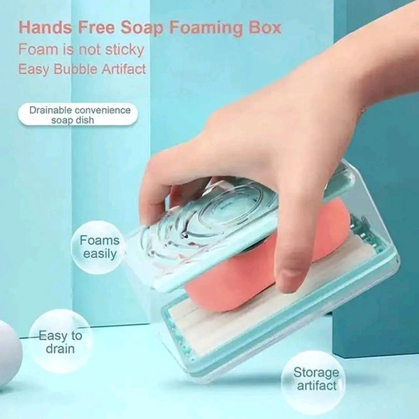 2-IN-1 PORTABLE SOAP DISH & SOAP DISPENSER WITH ROLLER
