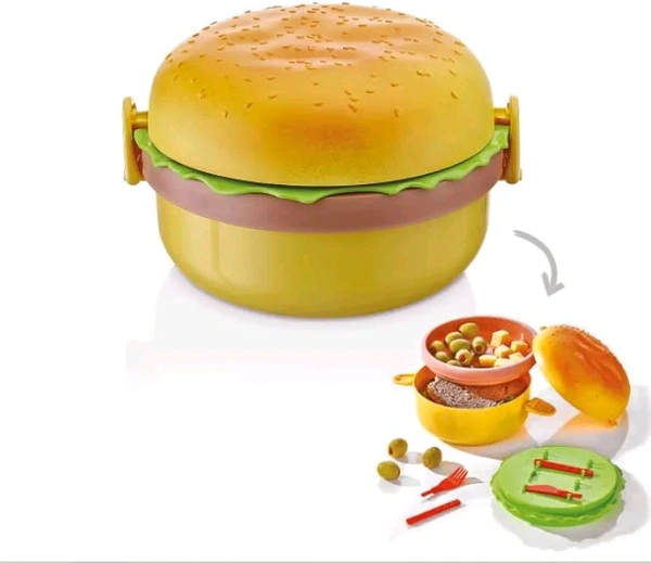 Burger Shape Lunch Box