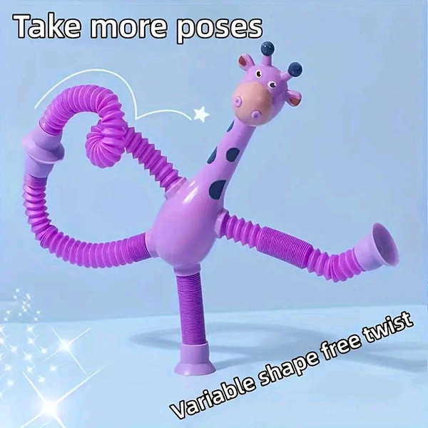 Cartoon Giraffe Toy With Light