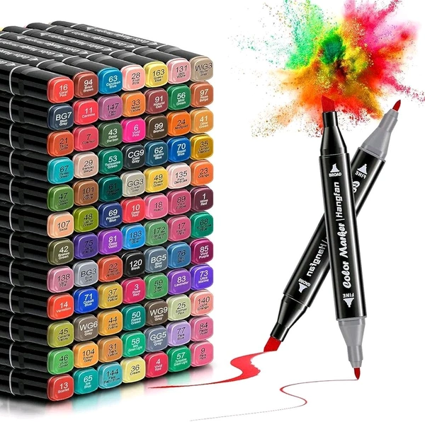 48 Pc Alcohol Markers Pen Set Colours