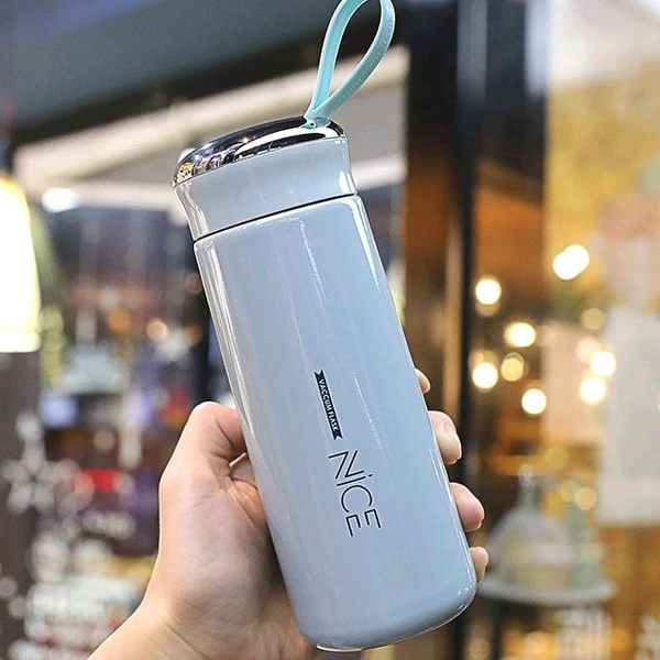 SKVWORLD Nice Glass Water Bottle (400ML) – Leakproof, Eco-Friendly & Multicolor Design