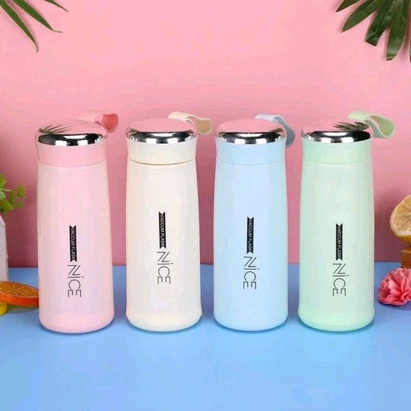 SKVWORLD Nice Glass Water Bottle (400ML) – Leakproof, Eco-Friendly & Multicolor Design
