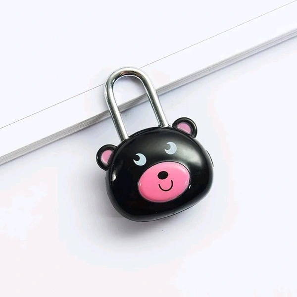 Cute Animal Luggage Lock Premium for Backpack Suitcase Personal Diary Collectible/Animal Shape Number Lock (1 pcs Random Resign)