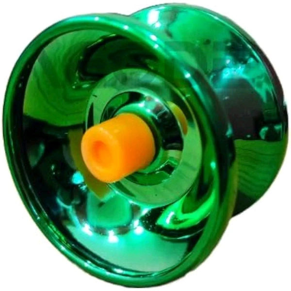 Premium Metal Yo-Yo for Kids and Adults | High Gloss Premium Metal Finish | Durable and Strong (Green)