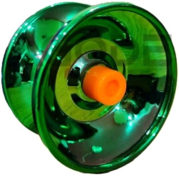 Premium Metal Yo-Yo for Kids and Adults | High Gloss Premium Metal Finish | Durable and Strong (Green)