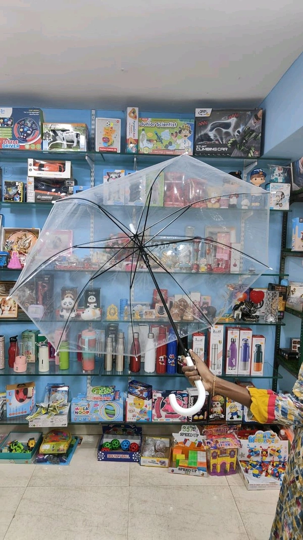  Windproof, Waterproof, Transparent Dome Umbrella for Maximum Rain Protection | Stylish & Durable – Ideal for Weddings, Daily Use & More – SKVWORLD ☂️🌧️