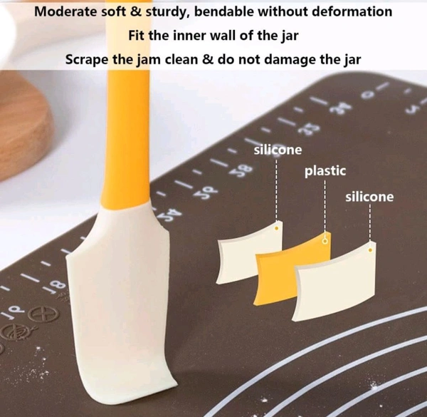 Silicone Jar Spatula with Can Opener