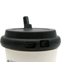 Tea Cup Desk Lamp – Cute LED Night Light with Straw, USB Rechargeable, Soft Glow for Bedroom, Study Desk & Cozy Room Decor