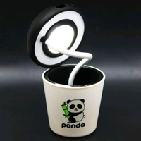 Tea Cup Desk Lamp – Cute LED Night Light with Straw, USB Rechargeable, Soft Glow for Bedroom, Study Desk & Cozy Room Decor